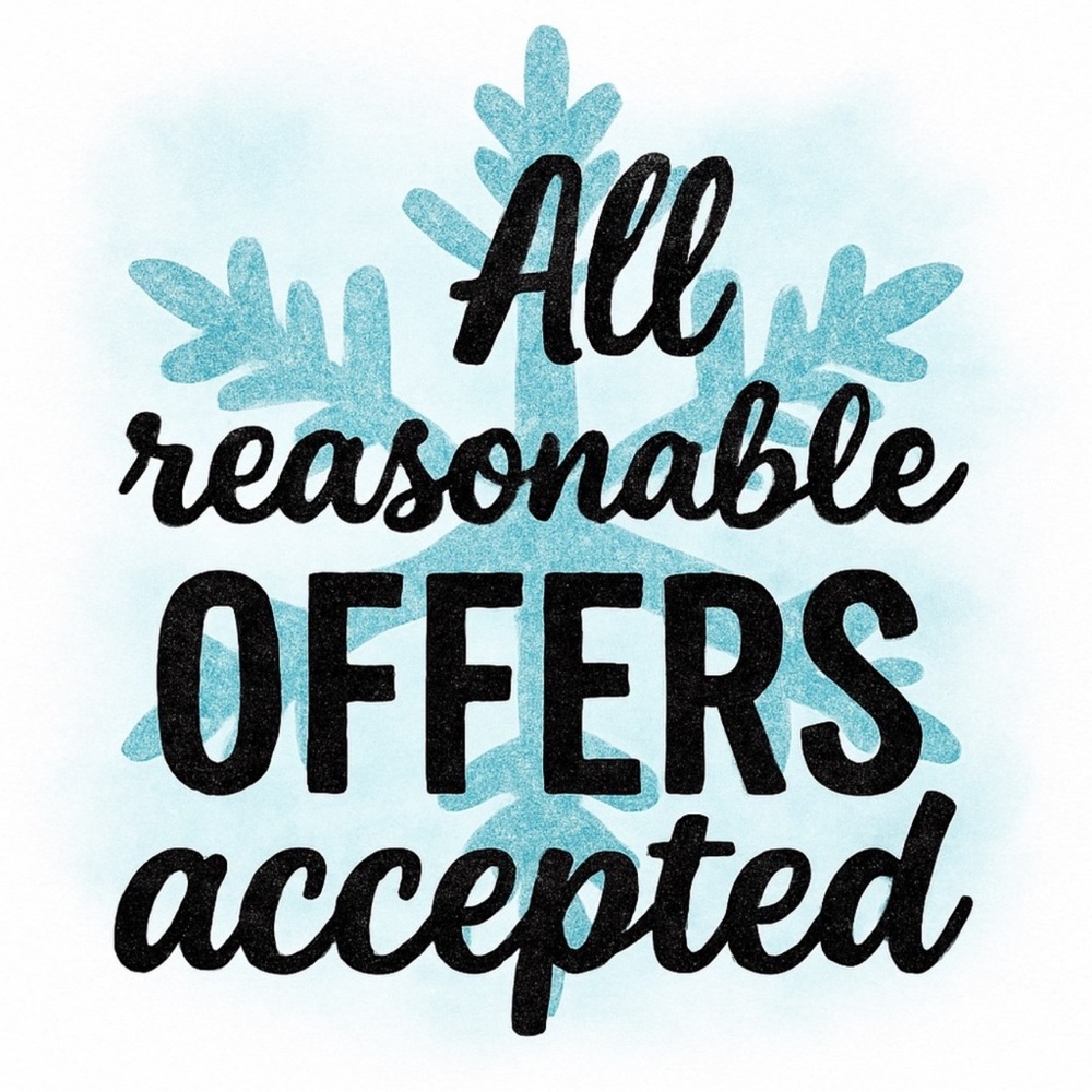 All Reasonable Offers Accepted Sign